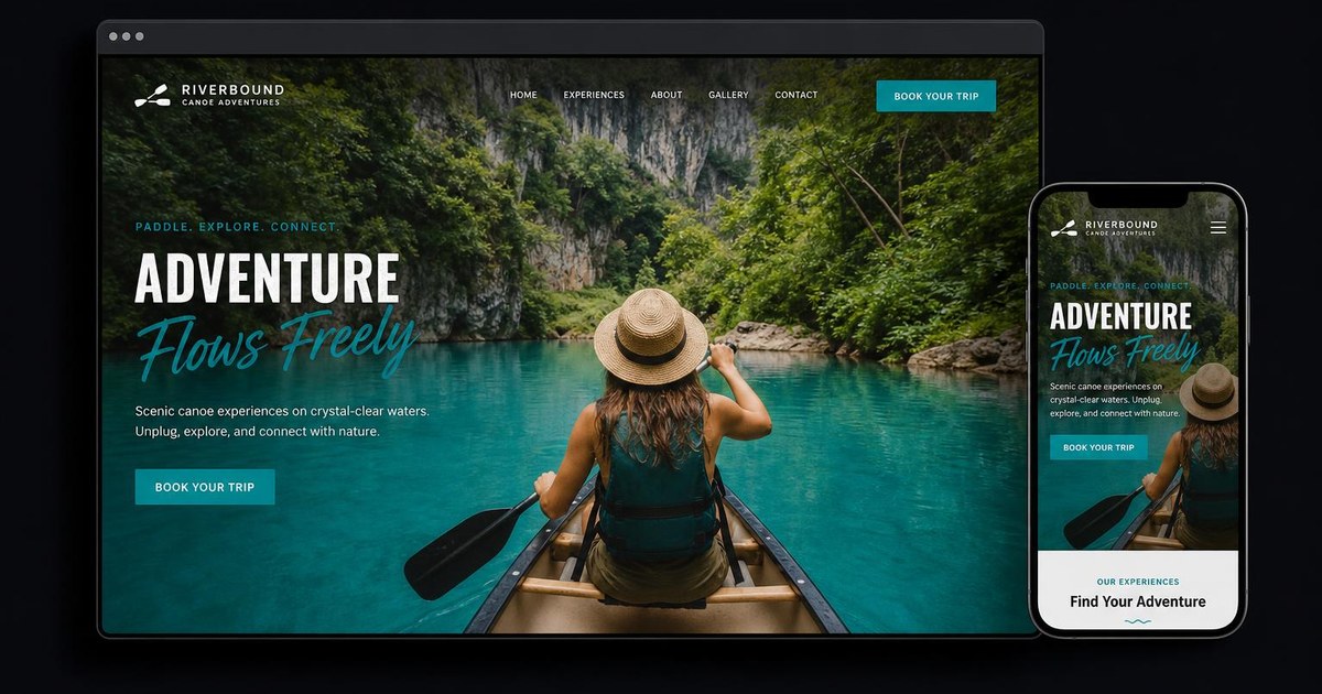 Canoë sur Nivelle — aperçu projet