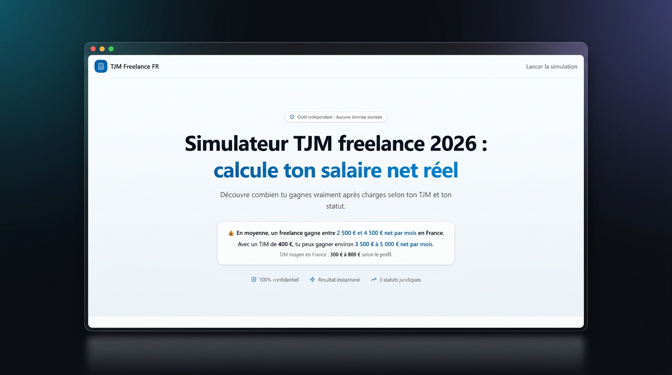 Salaire Freelance — aperçu projet